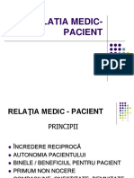 Curs Bioetica 7. Relatia Medic - Pacient