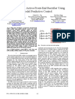 An Improved Active-Front-End Rectifier Using Model Predictive Control