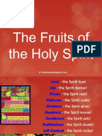Fruits of The Holy Spirit