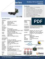 THERA TMEX503 ES Modbus Gateway