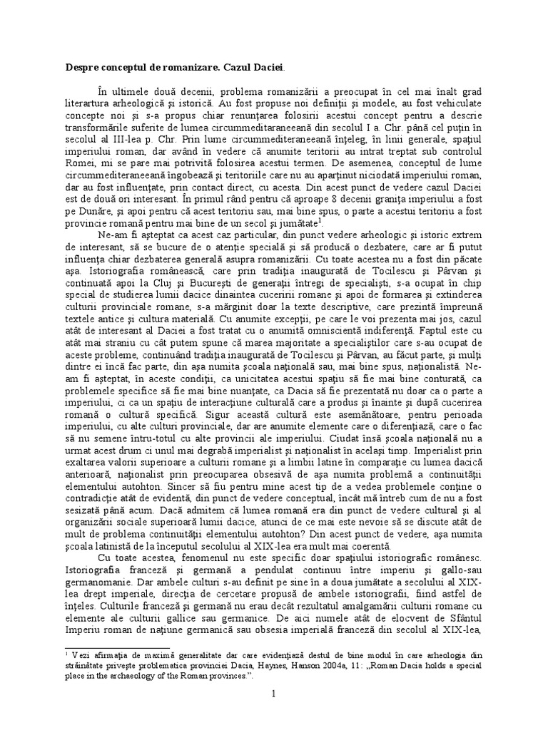 Romanizare Text | PDF