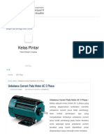 Unbalance Current Pada Motor AC 3 Phasa - Direktori Listrik PDF