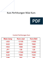 Latihan Soal Perhitungan Kurs