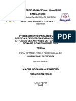 Procedimiento para reducir pérdidas de energía evitando el hurto a través de las fases de tensión