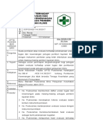 Sop Evaluasi Terhadap Uraian Tugas Dan Pemberian Kewenangan Pada Petugas Pemberi Pelayanan Klinis