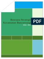 Rencana Strategis Kecamatan Banyuwangi 2016-2021