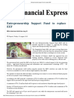Financial Express Report On EEF (ESF)