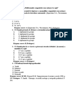 Teste Urologia Cu Raspuns