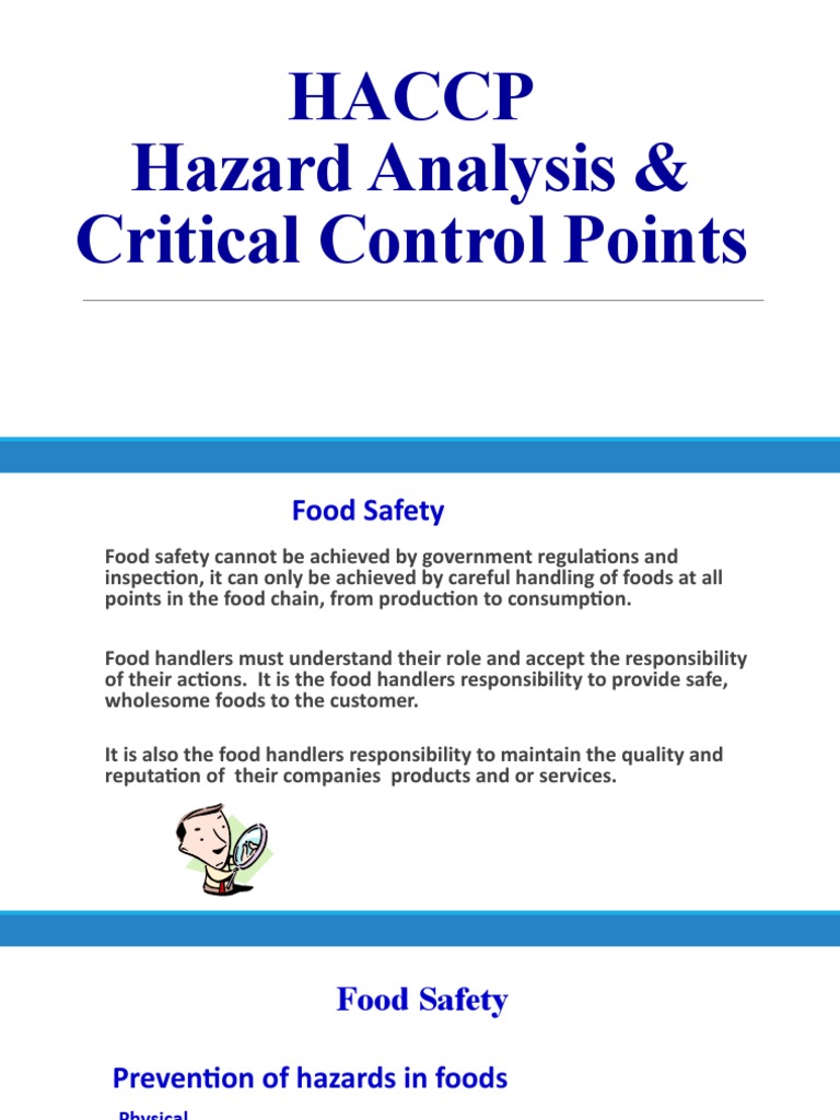 Haz Doc-20 | PDF | Hazard Analysis And Critical Control Points | Food ...