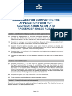 IATA Accreditation Application Guidelines