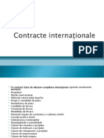 Contracte Internaționale