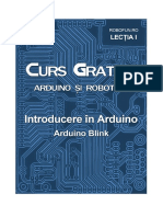 CursGratuitArduino Lectia1 ArduinoBlink PDF