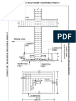 Regular Footing Section PDF