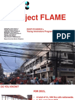 Project FLAME: Dost-Pcieerd'S Young Innovators Program 2017