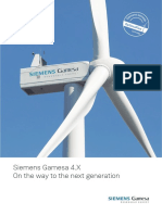 Siemens Gamesa Wind Turbine 4 X Platform Brochure en