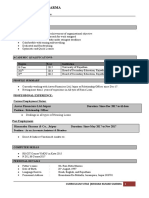 CV of Krishan Kuamr Sharma