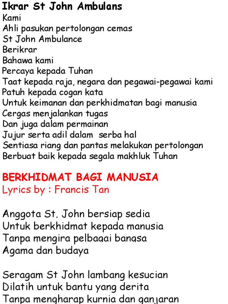 St John Pdf