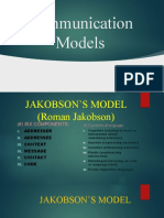 Communication Models