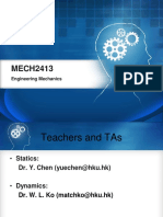 MECH2413 Engineering Mechanics Course Details