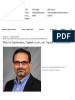 What Is Digitization, Digitalization, and Digital Transformation - ARC Advisory PDF