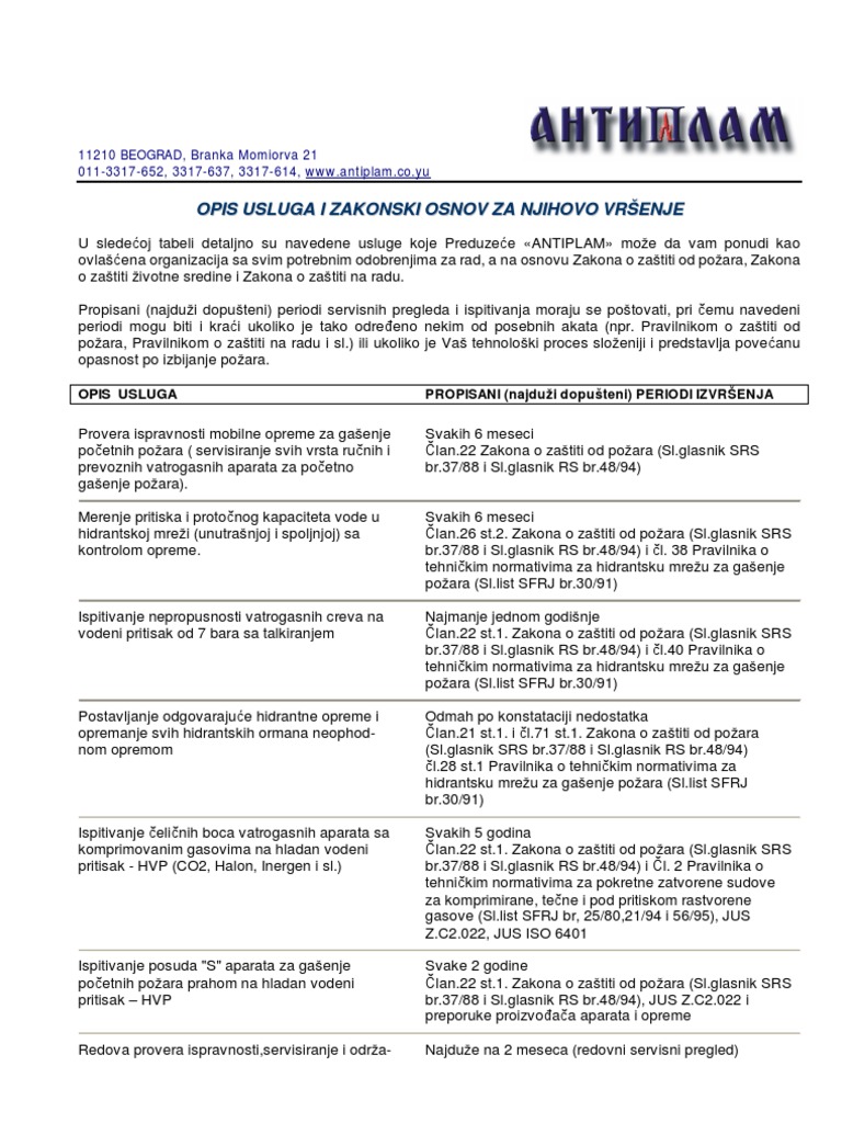 P-Spisak Obaveza Iz PPZ | PDF