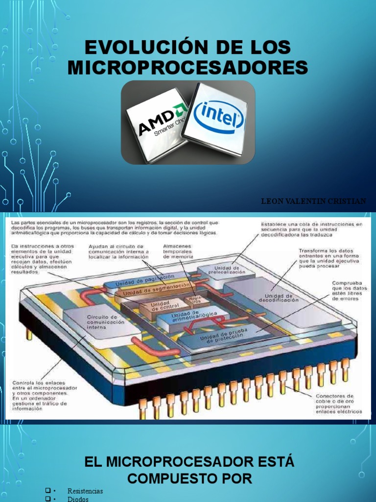 Evolución de los Microprocesadores | PDF | Microprocesador ...