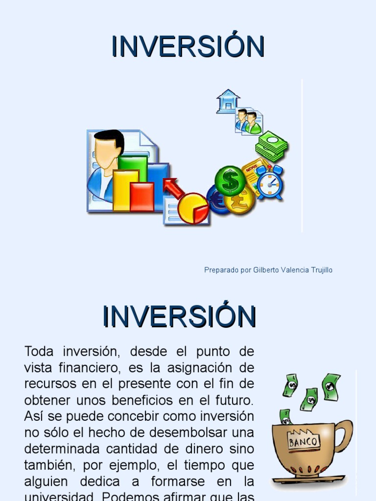Diferencia entre gasto e inversión | PDF | Tasa interna de retorno ...