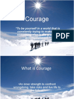 Courage and Its Types: Inner Strength to Confront Wrongdoing and Live Life to the Fullest