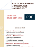 1 - Resource Mang't & Material Management PDF