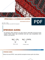 EPOKSIDASI DAN OZONOLISIS ALKENA