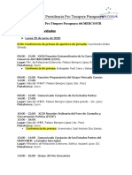 Mercosur - Agenda