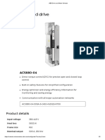 ABB Drive and Motor Selector ACS880-04 Module PDF