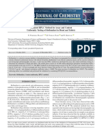 Validated HPLC Method For Assay and Content Uniformity Testing of Roflumilast in Blend and Tablets