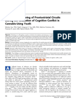 Deficient Frontostriatal Circuits in Cannabis-Using Youth