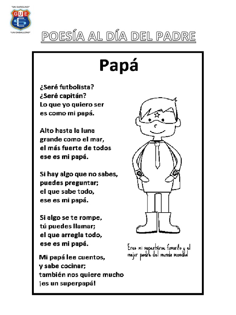 Poesia Al Día Del Padre PDF