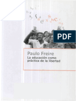 Educación Como Práctica de La Libertad - Paulo Freire