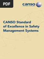 CANSO Standard of Excellence in Safety Management Systems