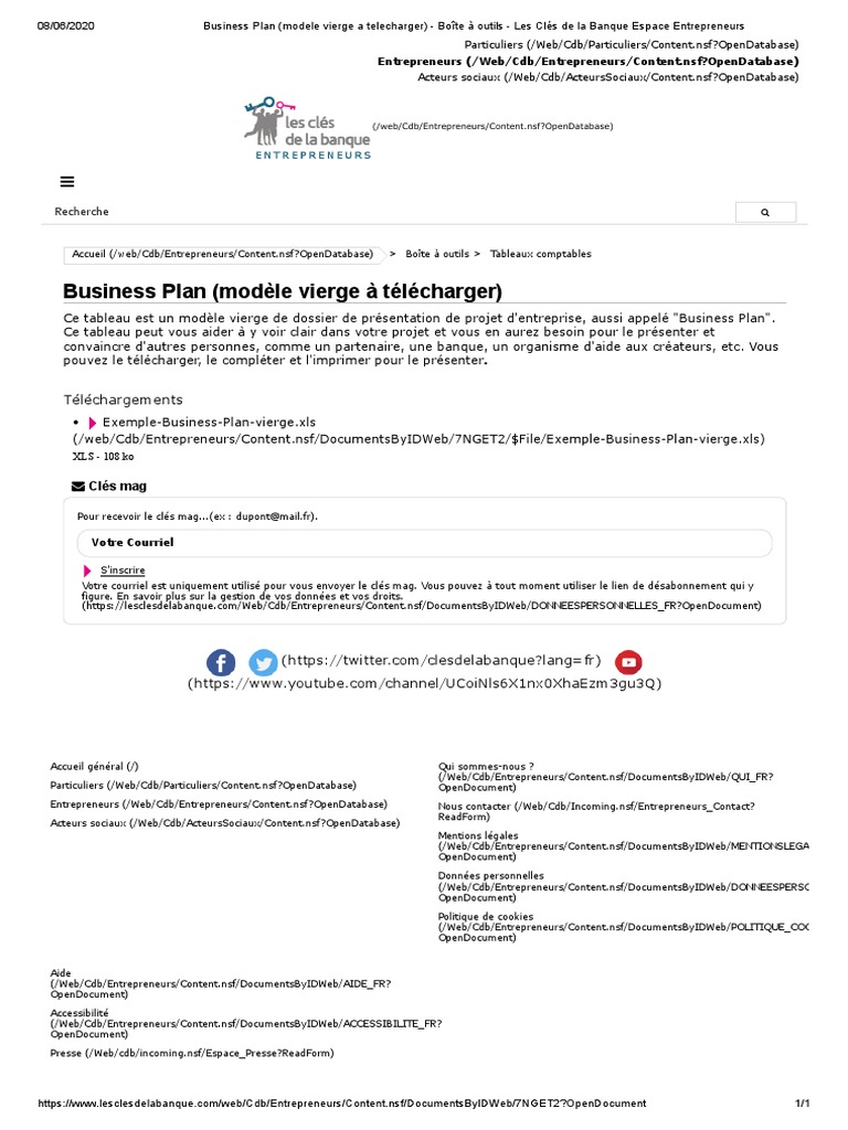 business plan modele vierge  telecharger plan daffaires