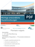 Wichtige Entzündliche Hauterkrankungen SS 2020 PDF