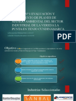 Avance #1 Evaluación y Seguimiento de Planes