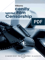 (Cambridge Philosophy Classics) Bernard Williams-Obscenity and Film Censorship - An Abridgement of The Williams Report-Cambridge University Press (2015) PDF