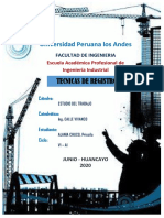 Universidad Peruana Los Andes: Tecnicas de Registro