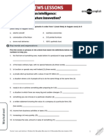 Business News Bold Business Ideas Intermediate Worksheet