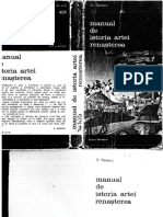 G. Oprescu - Manual de Istoria Artei Renasterea PDF