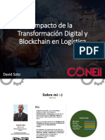 Impacto transformación digital y blockchain en logistica_CONEII_David Soto