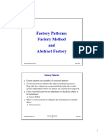 Factory Patterns: Factory Method and Abstract Factory