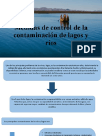 Medidas de Control de La Contaminación de Lagos y Ríos