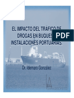 El trafico de drogas y su AFECTACIÓN en los buques y puertos