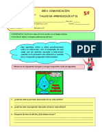 Taller de Aprendizaje 1 de Comunicación Ii Bimestre PDF