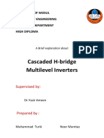 Cascaded H-Bridge Multilevel Inverters: Supervised by